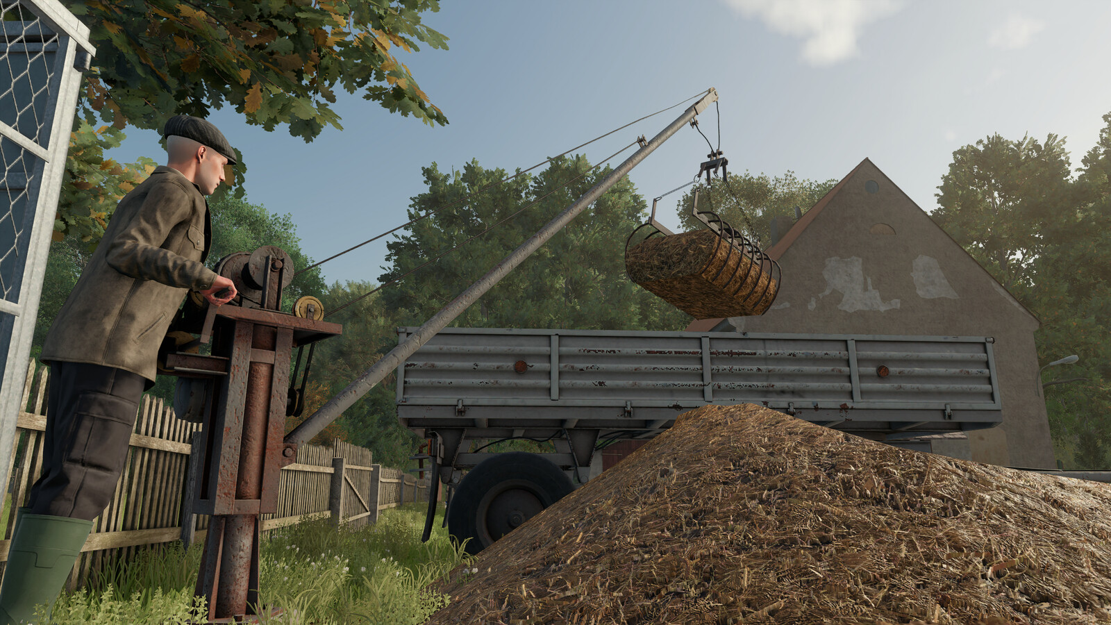 Manure Crane