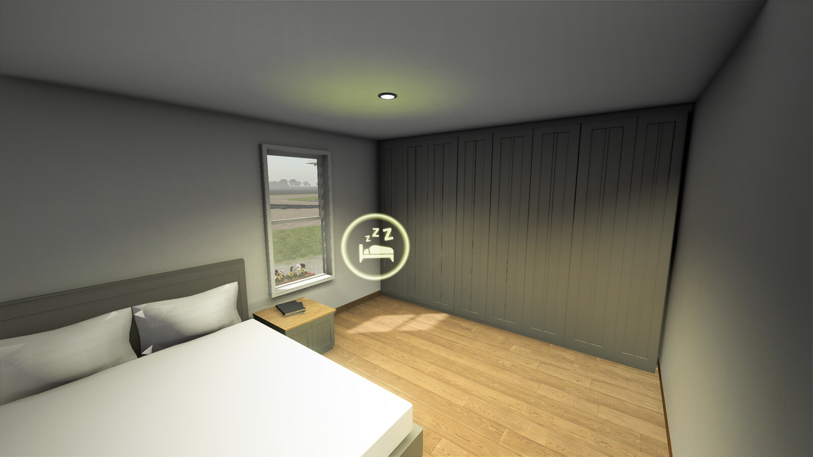 Farmhouse With Interior