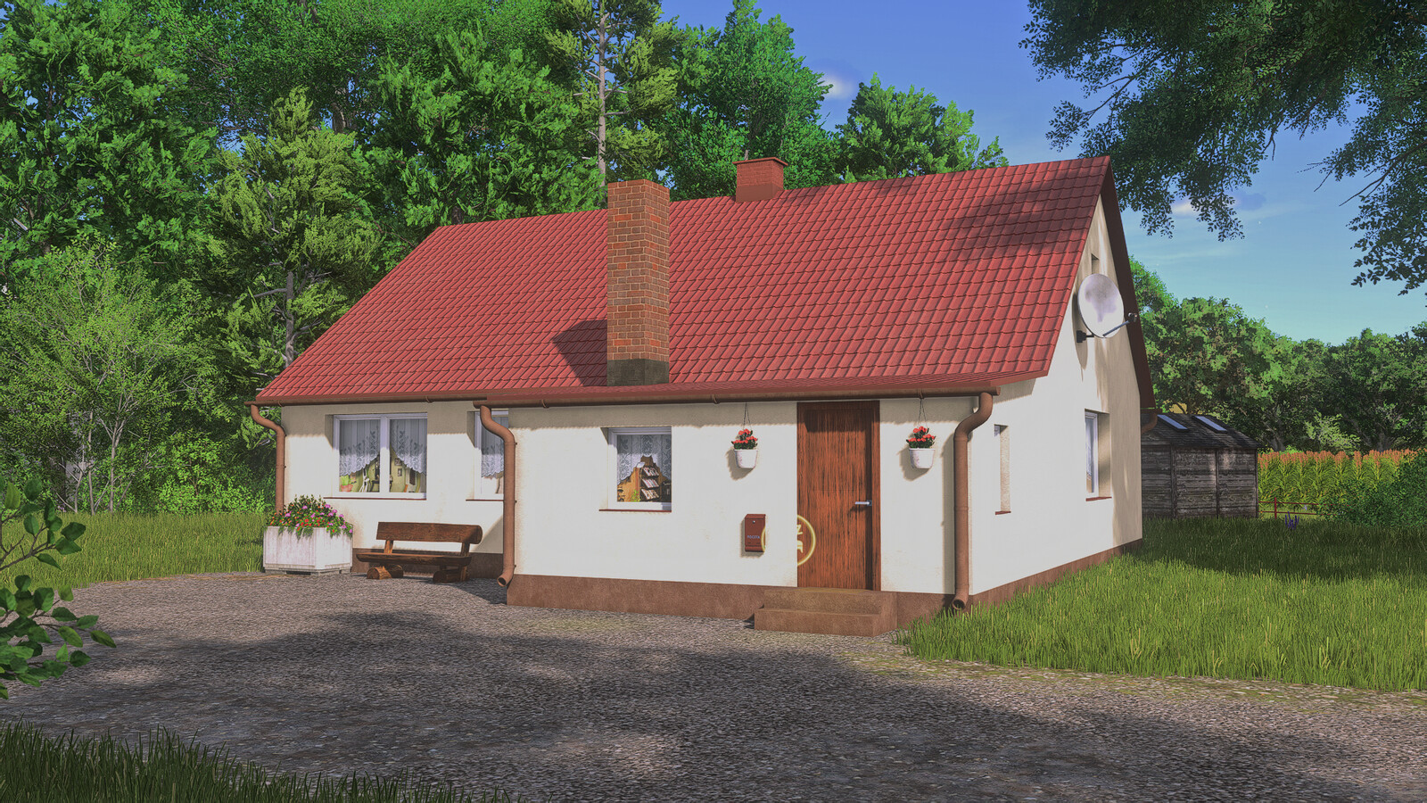House In Polish Style