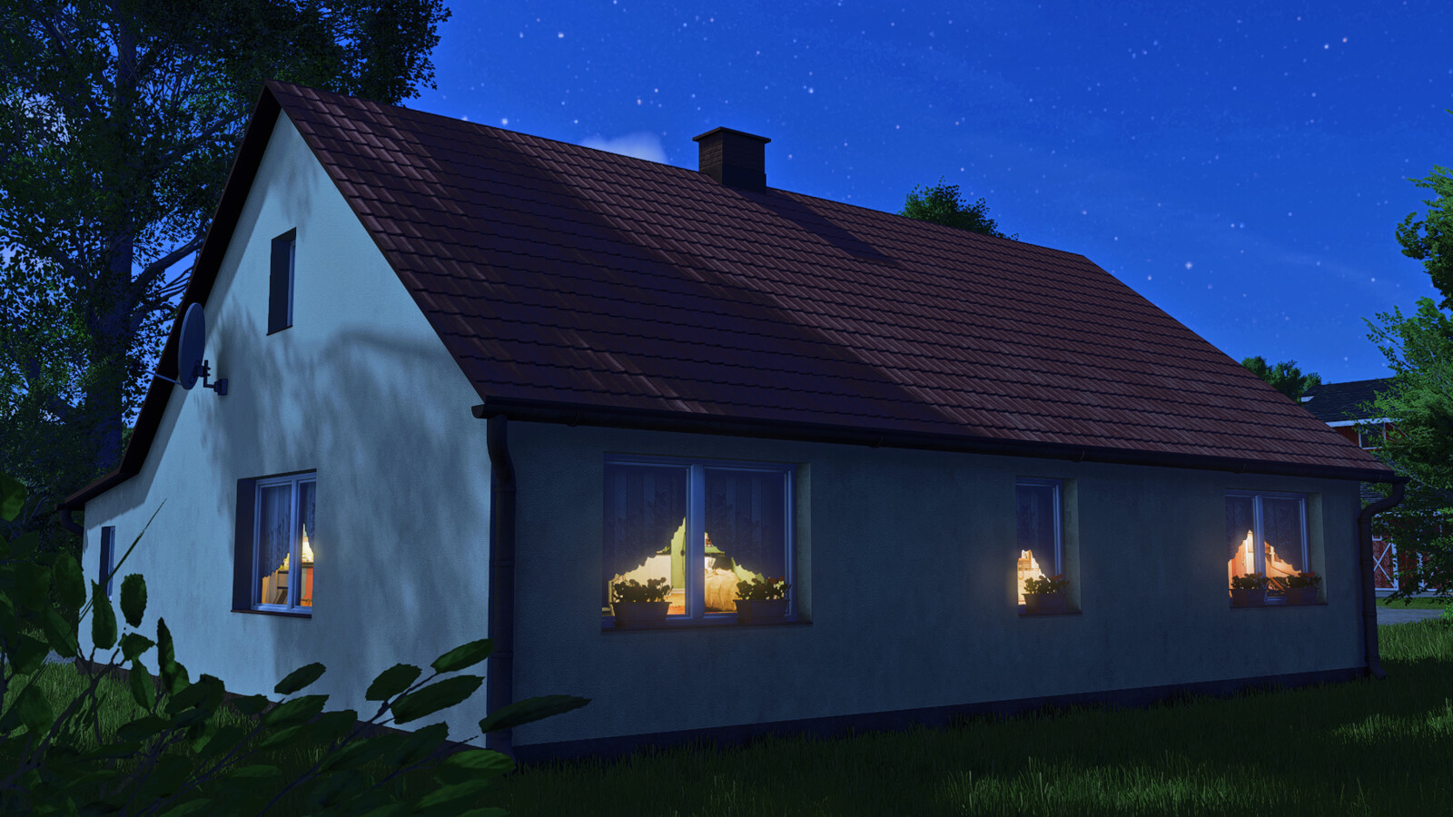 House In Polish Style