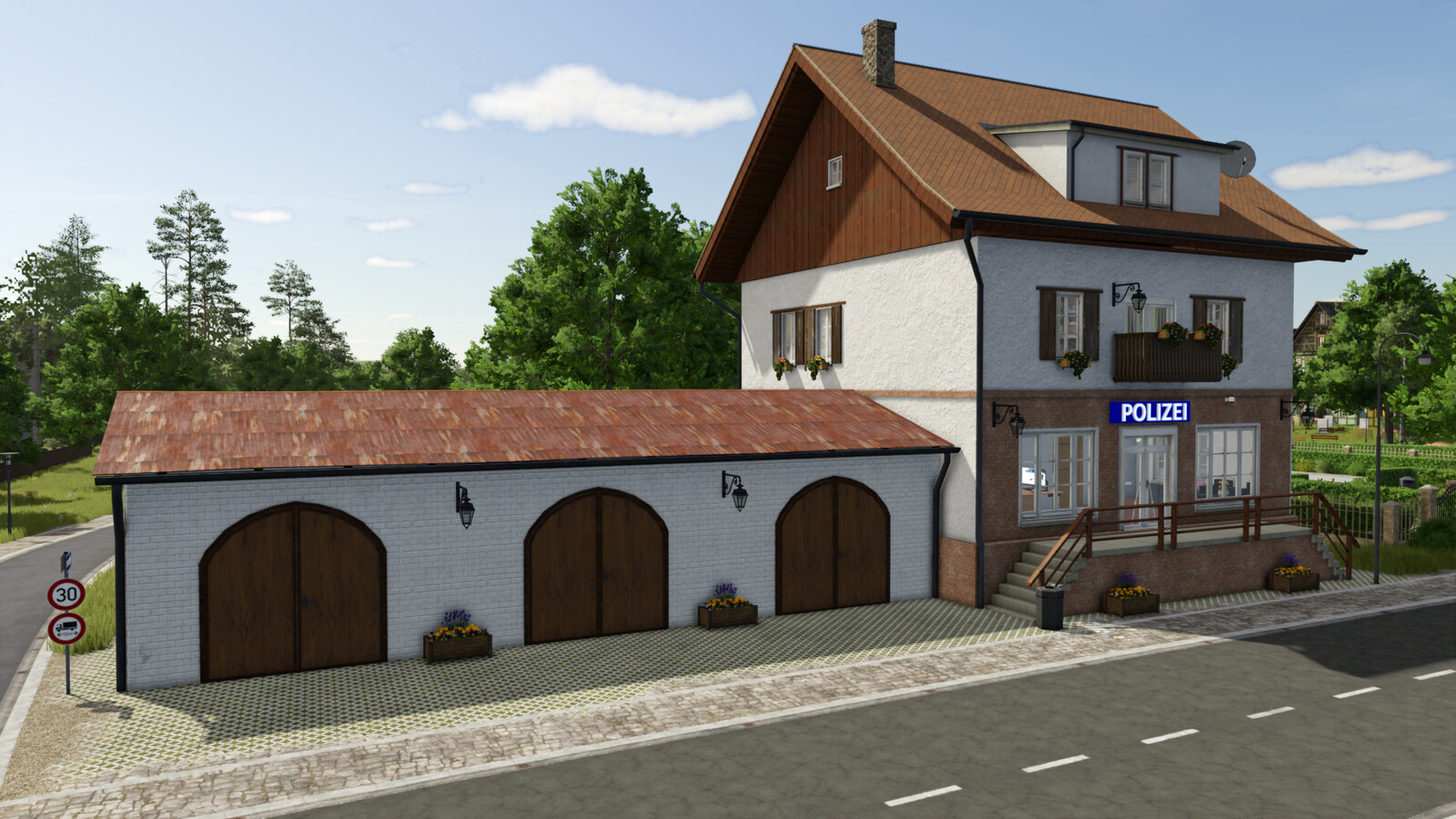 German Village Policestation
