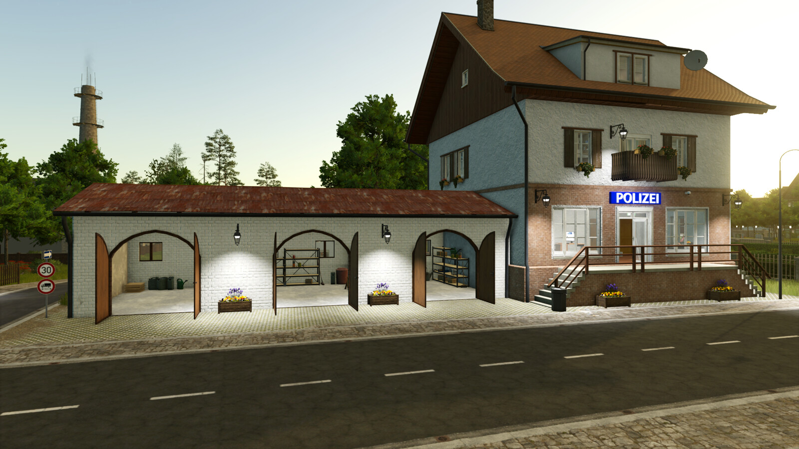 German Village Policestation