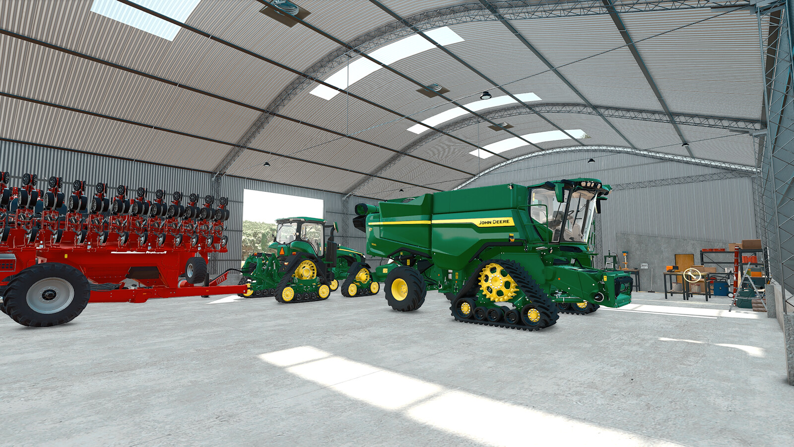 Shed With Workshop And Office