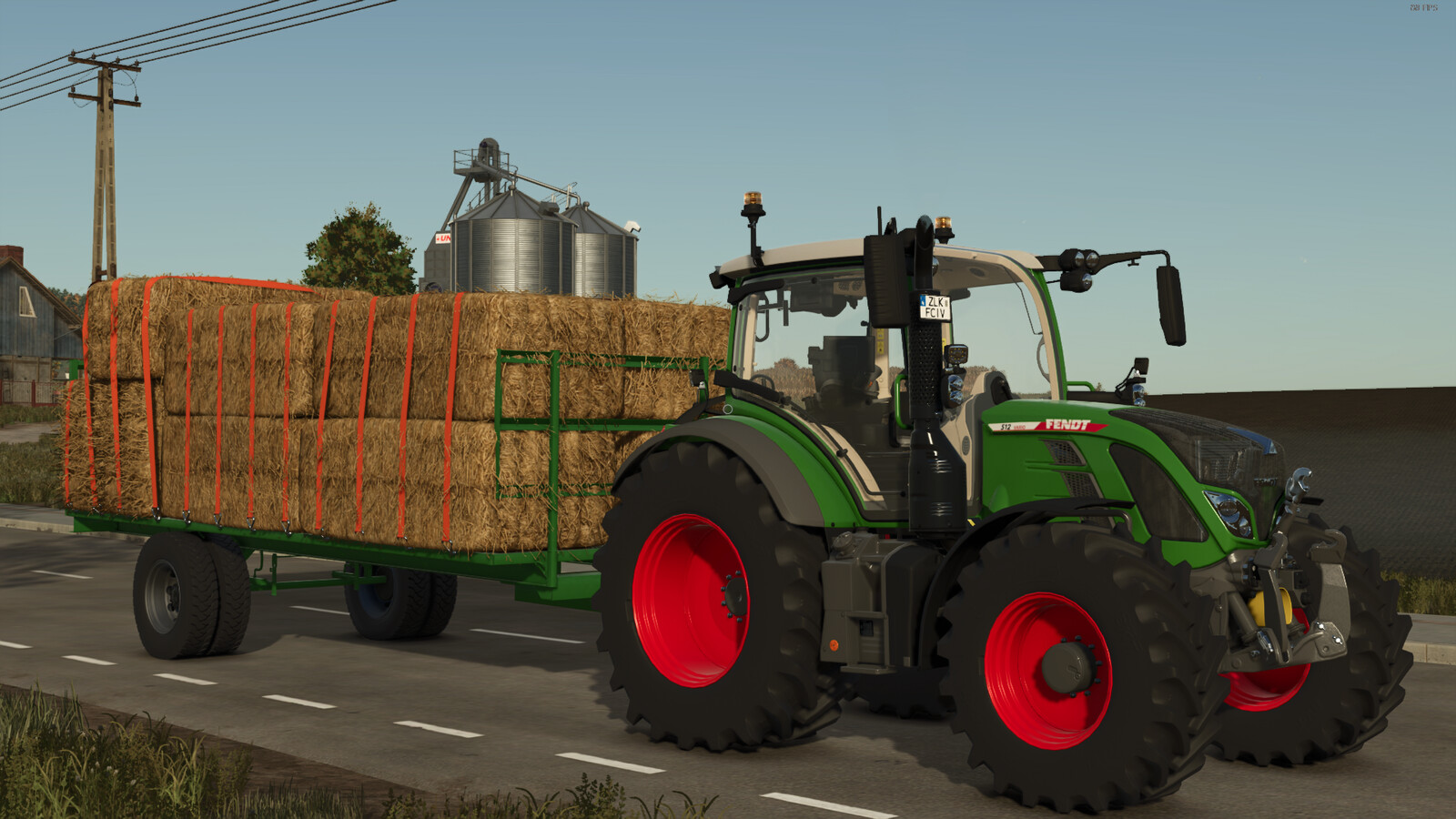 HomeMade Bale Trailer