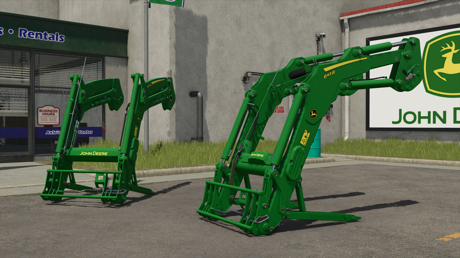 John Deere Frontloader Pack 603R / 643R