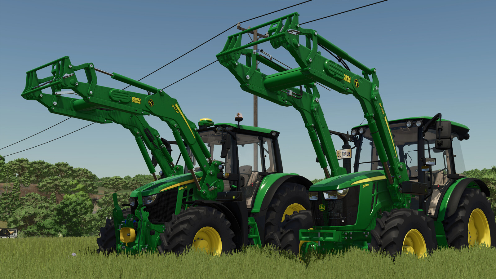 John Deere Frontloader Pack 603R / 643R
