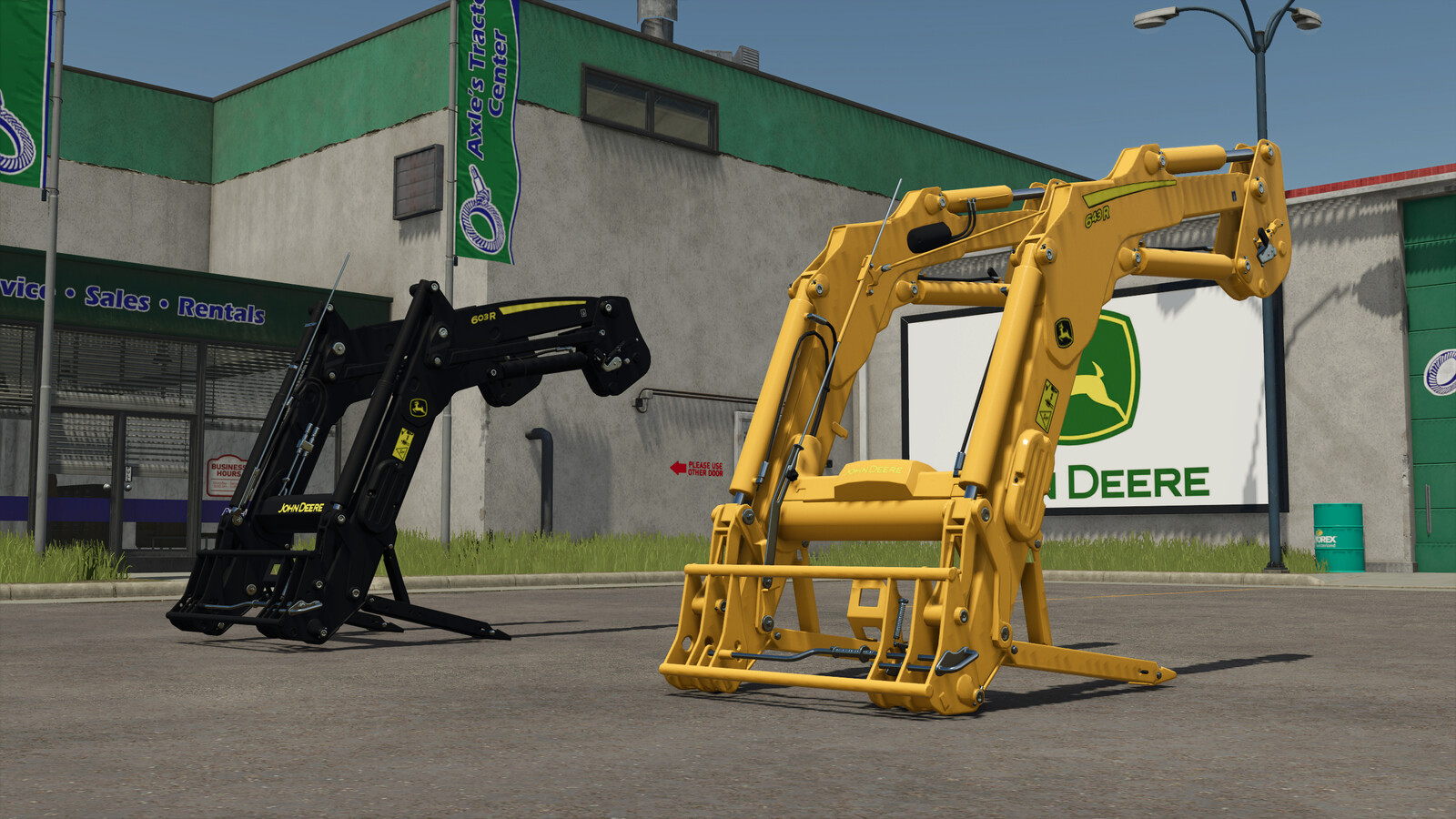 John Deere Frontloader Pack 603R / 643R
