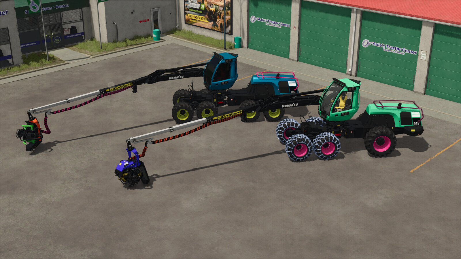 Komatsu 931 Pack