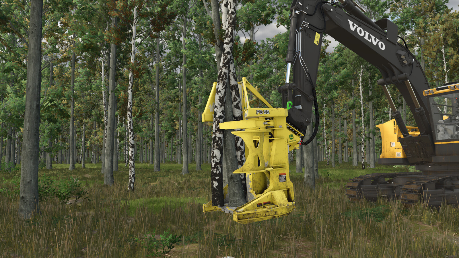 John Deere - FD 55 Fellerbuncher Head