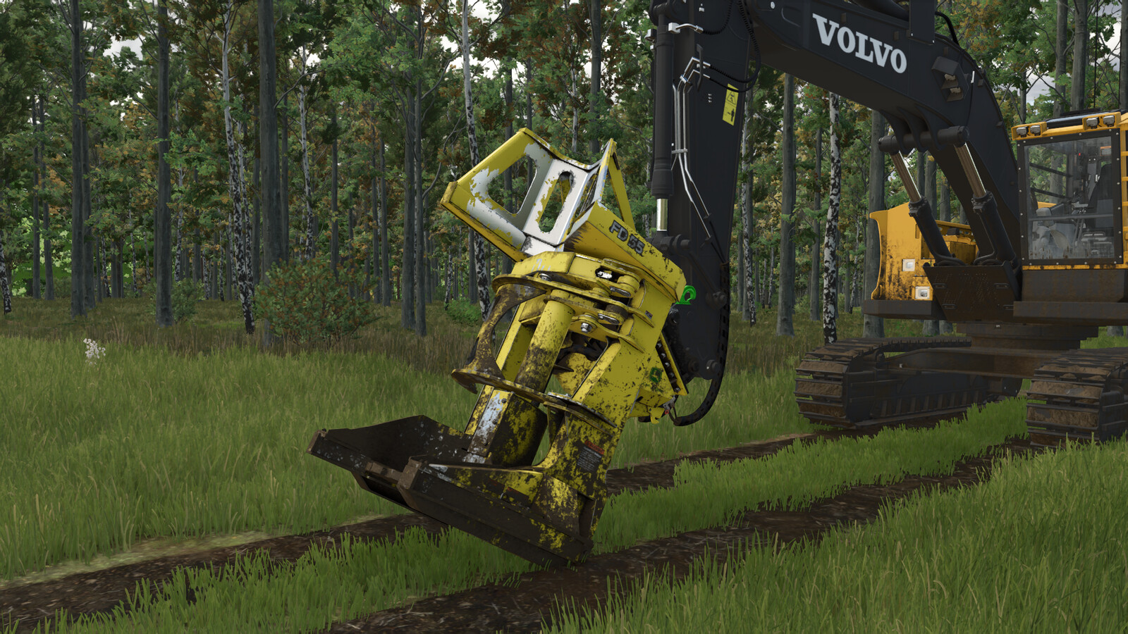 John Deere - FD 55 Fellerbuncher Head