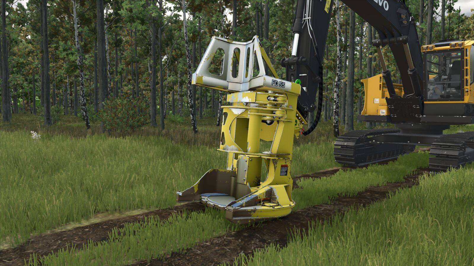 John Deere - FD 55 Fellerbuncher Head
