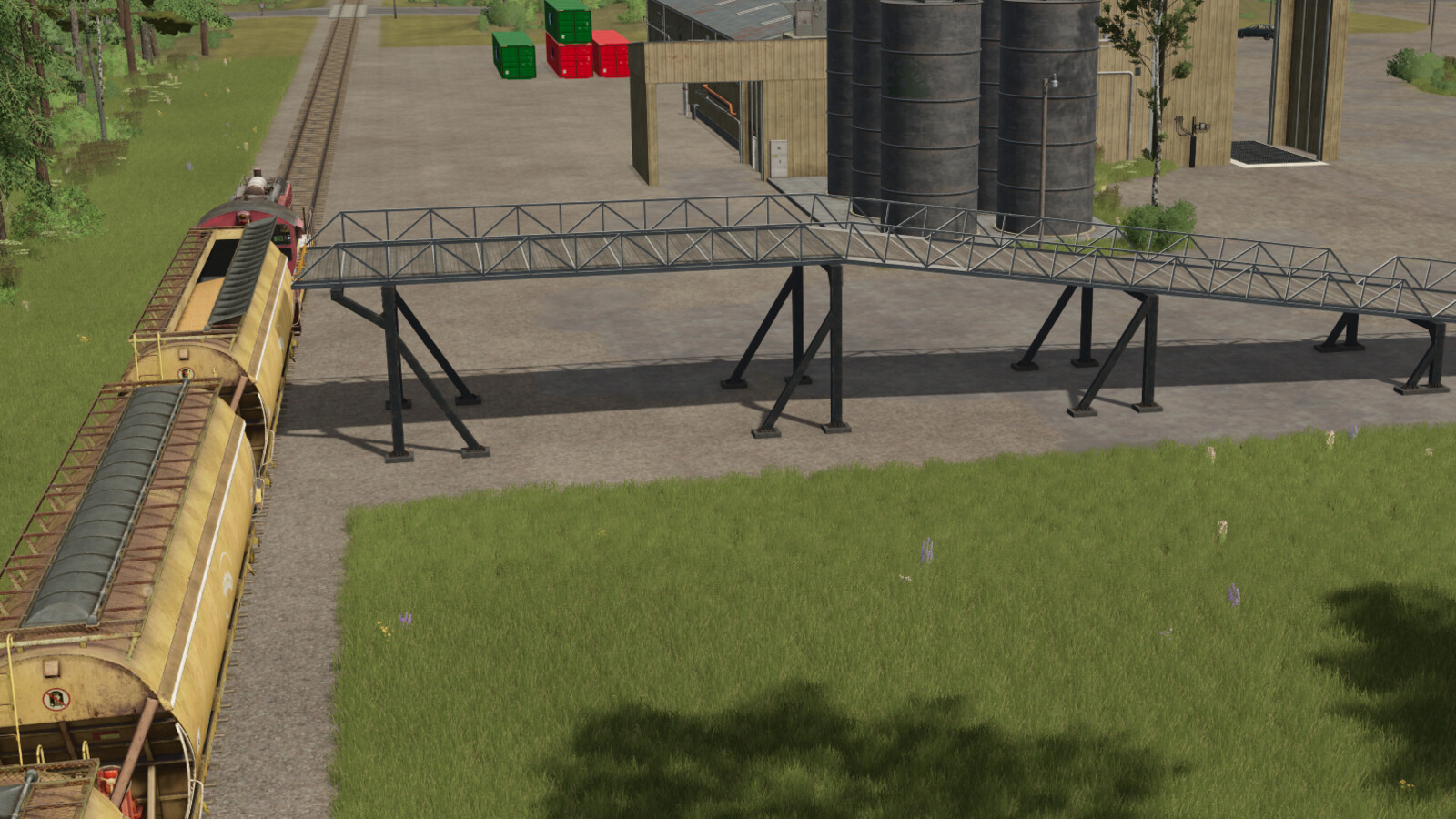 Train Loading Ramp