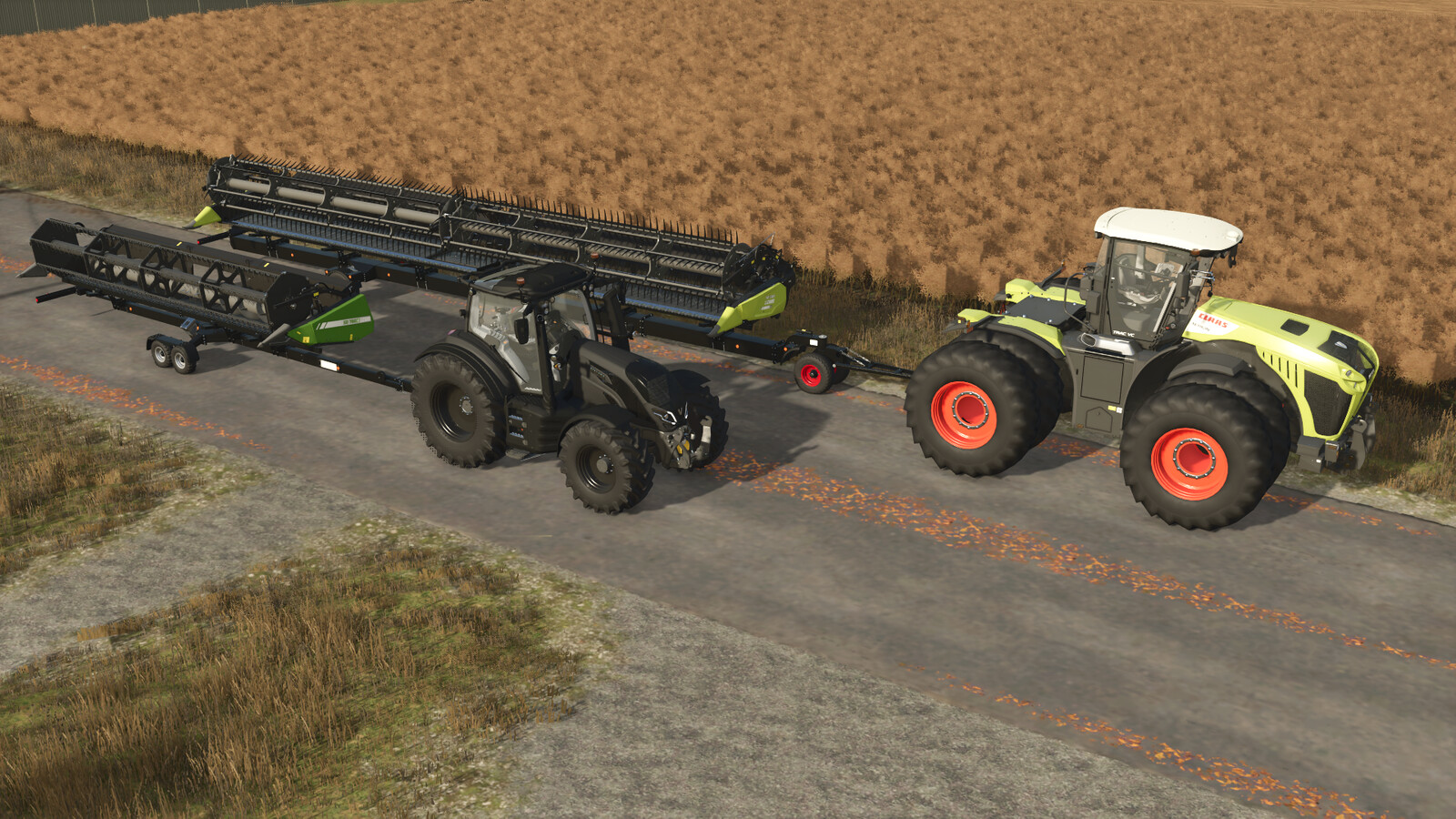 Tractor Swathing