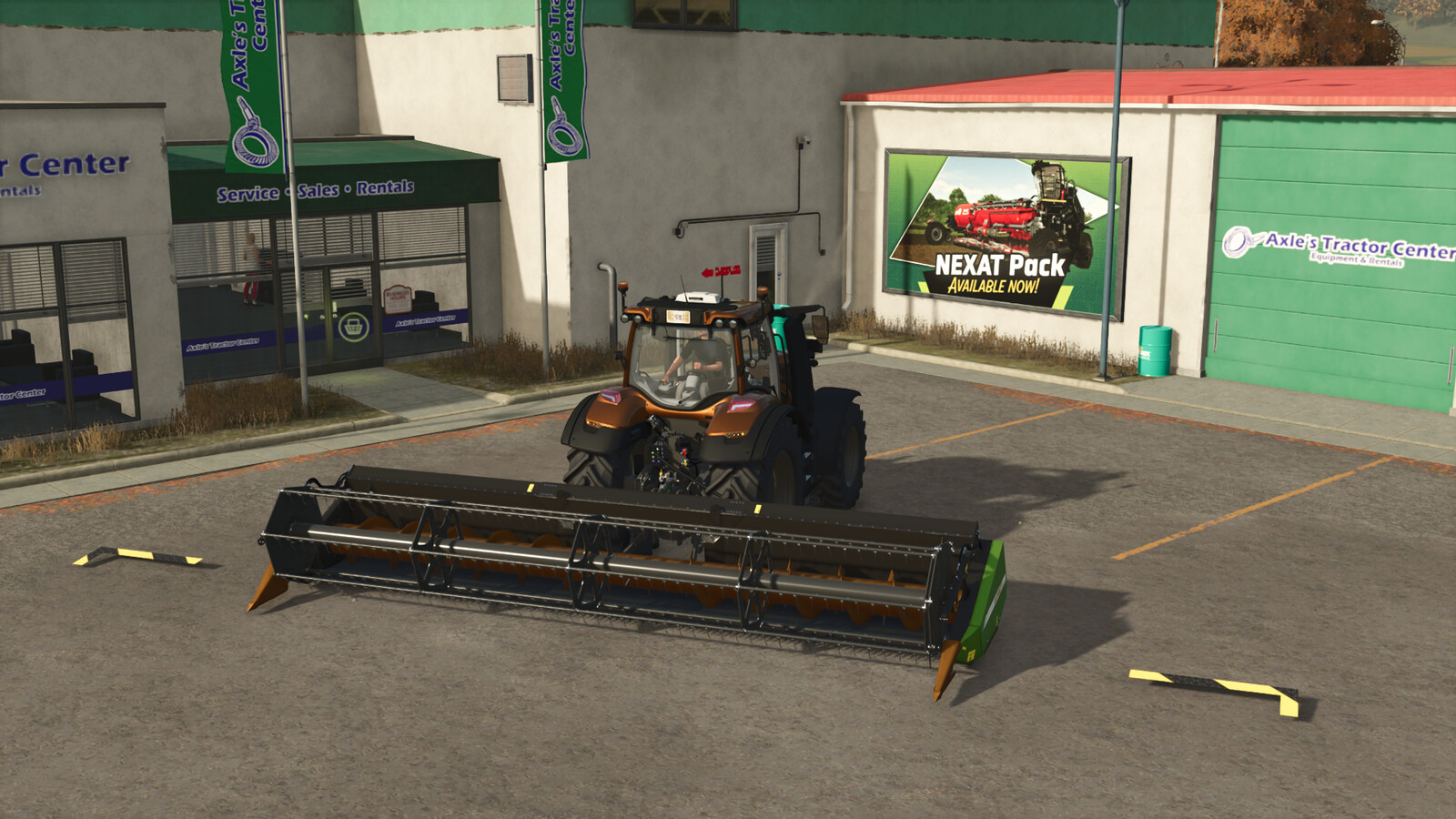 Tractor Swathing
