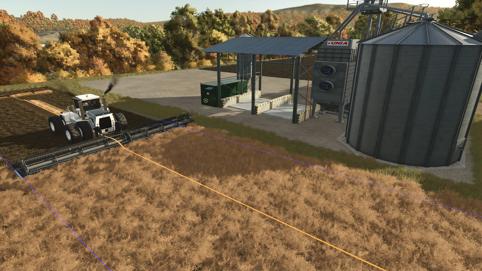 Tractor Swathing