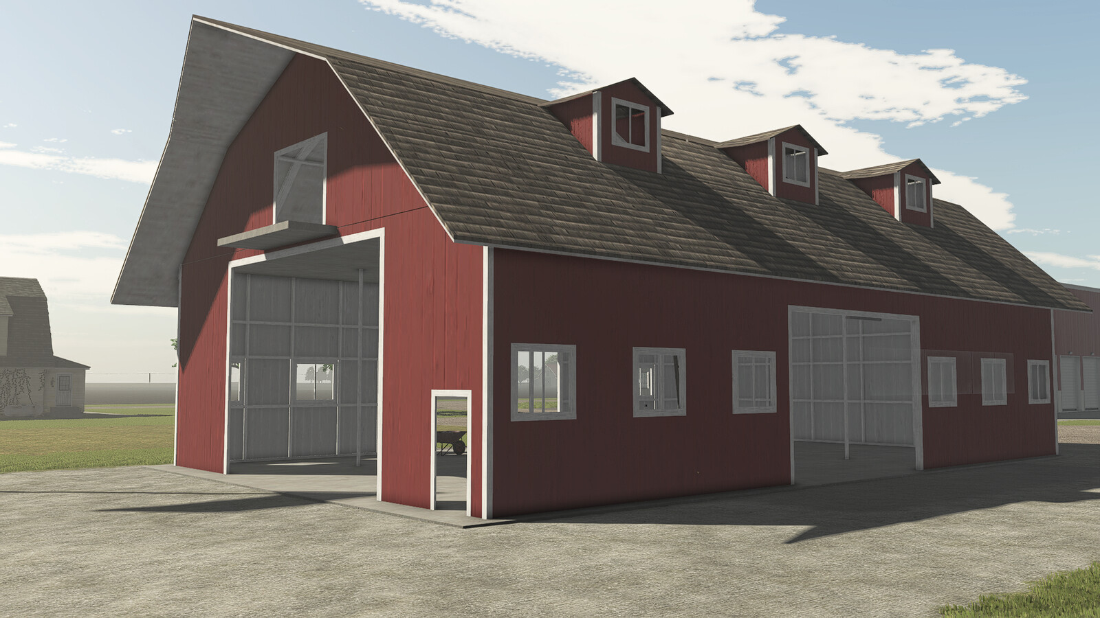 Wooden Open Barn
