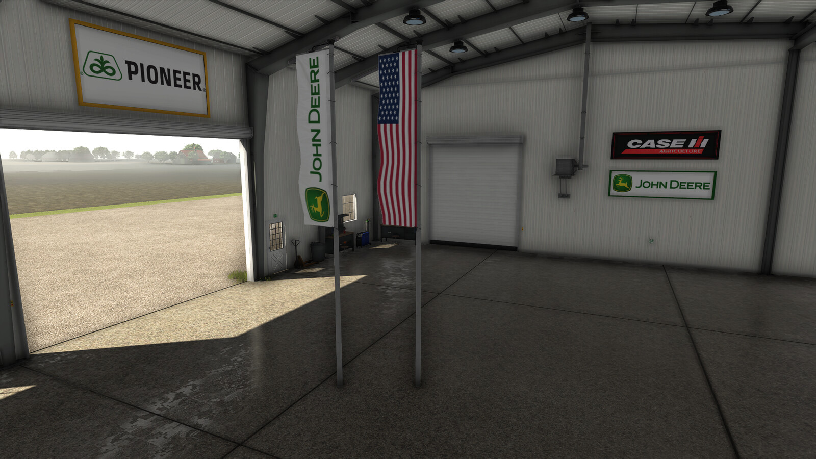 Flag On Pole