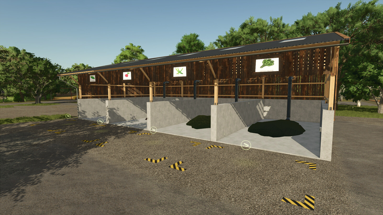 Bulk Vegetable Storage.
