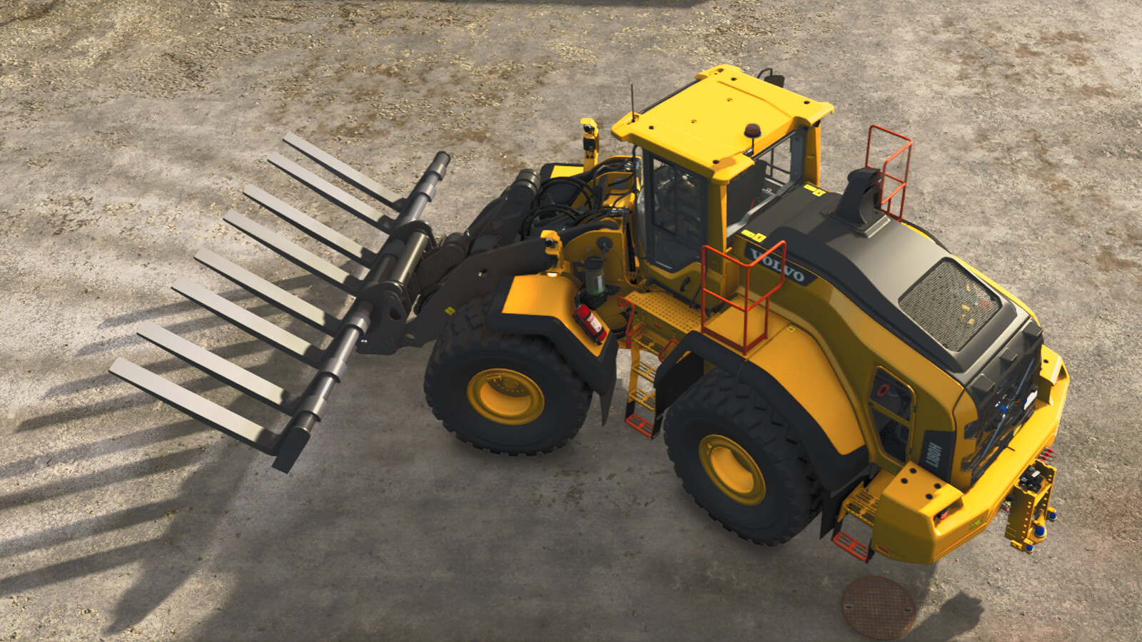 L120H/L180H Multiple Pallets Fork Frame