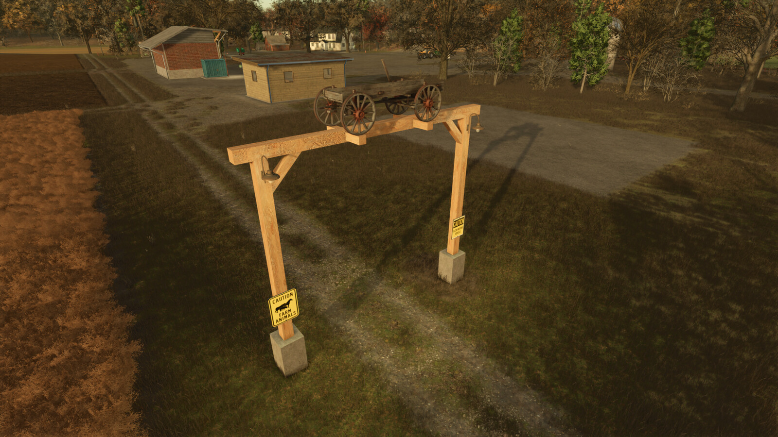 Wooden Entrance