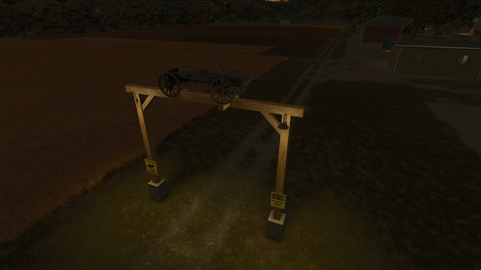 Wooden Entrance