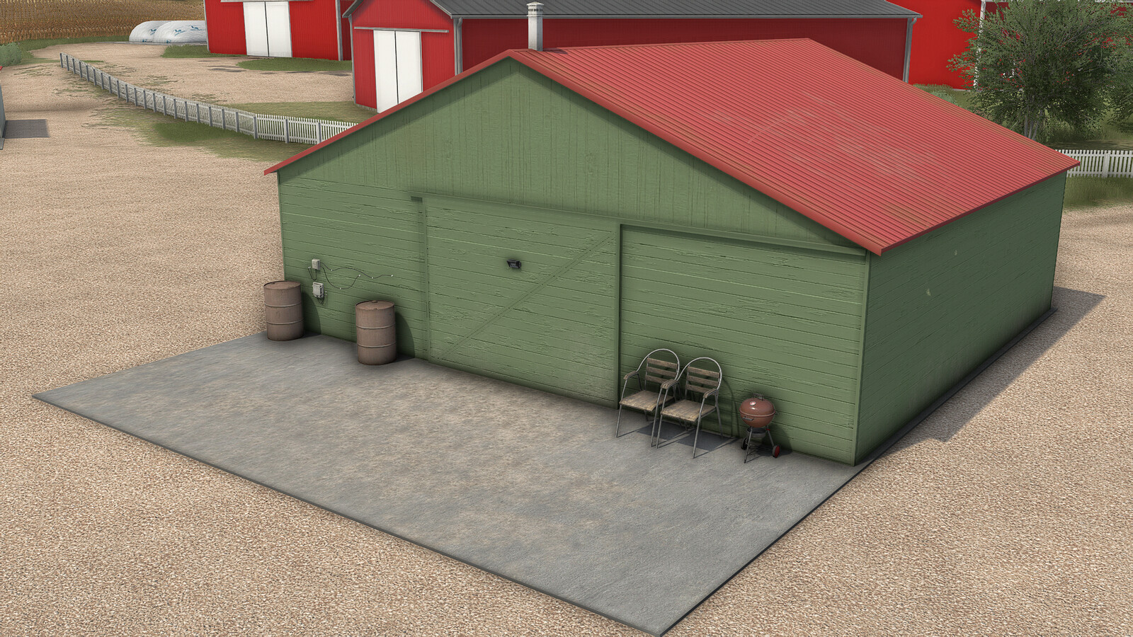 Wooden Garage