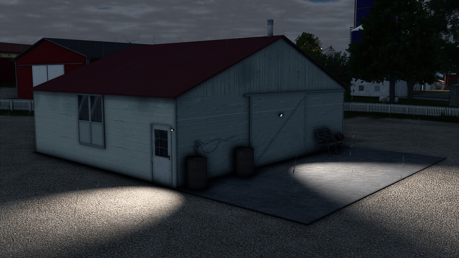 Wooden Garage