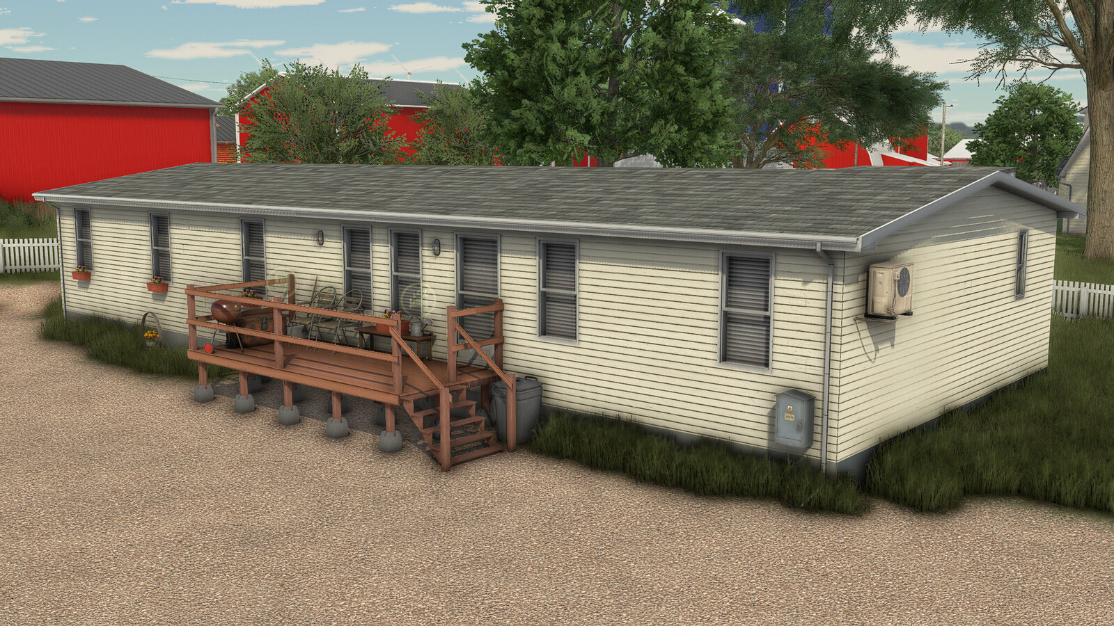Old American Farm House