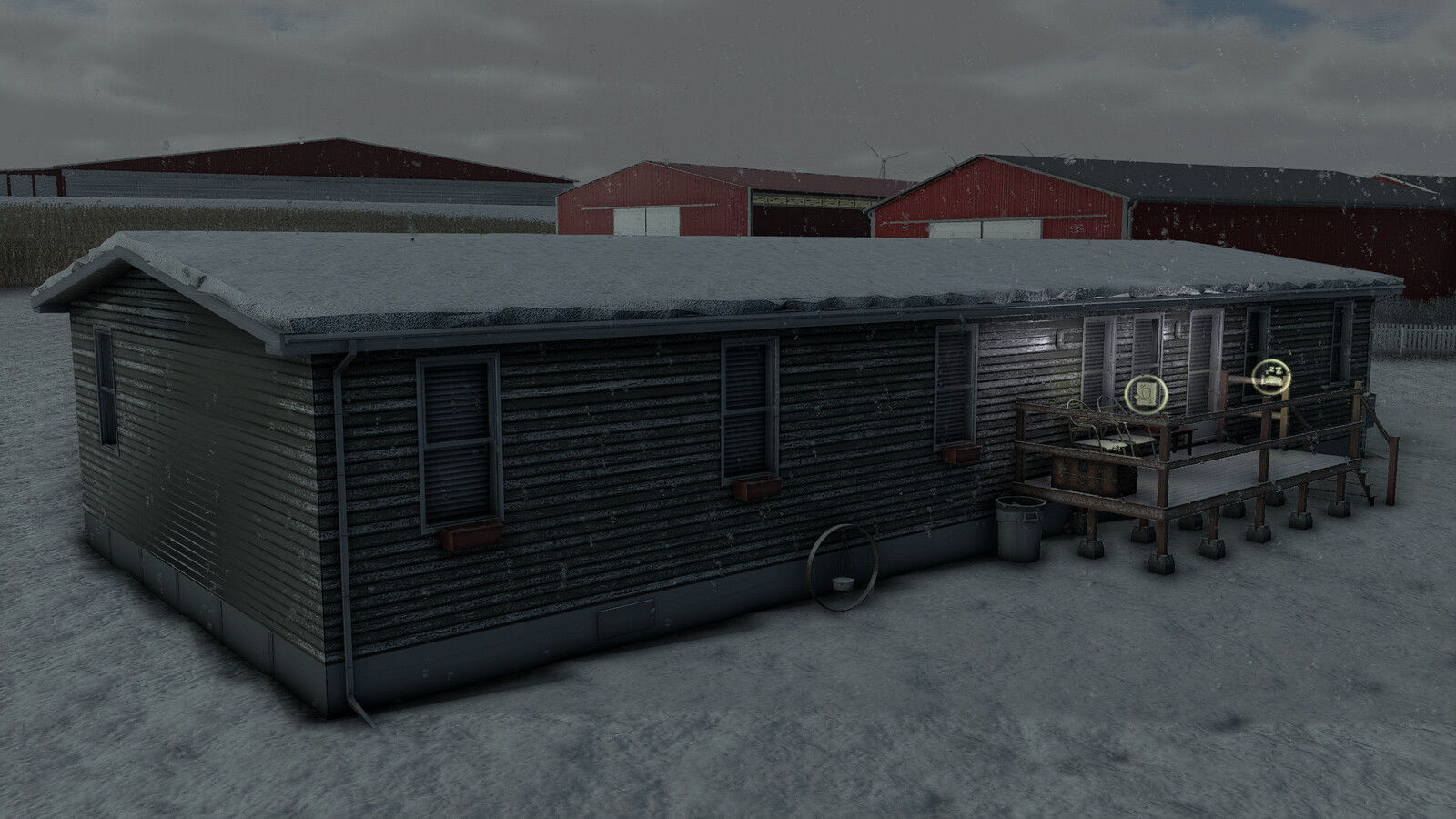 Old American Farm House