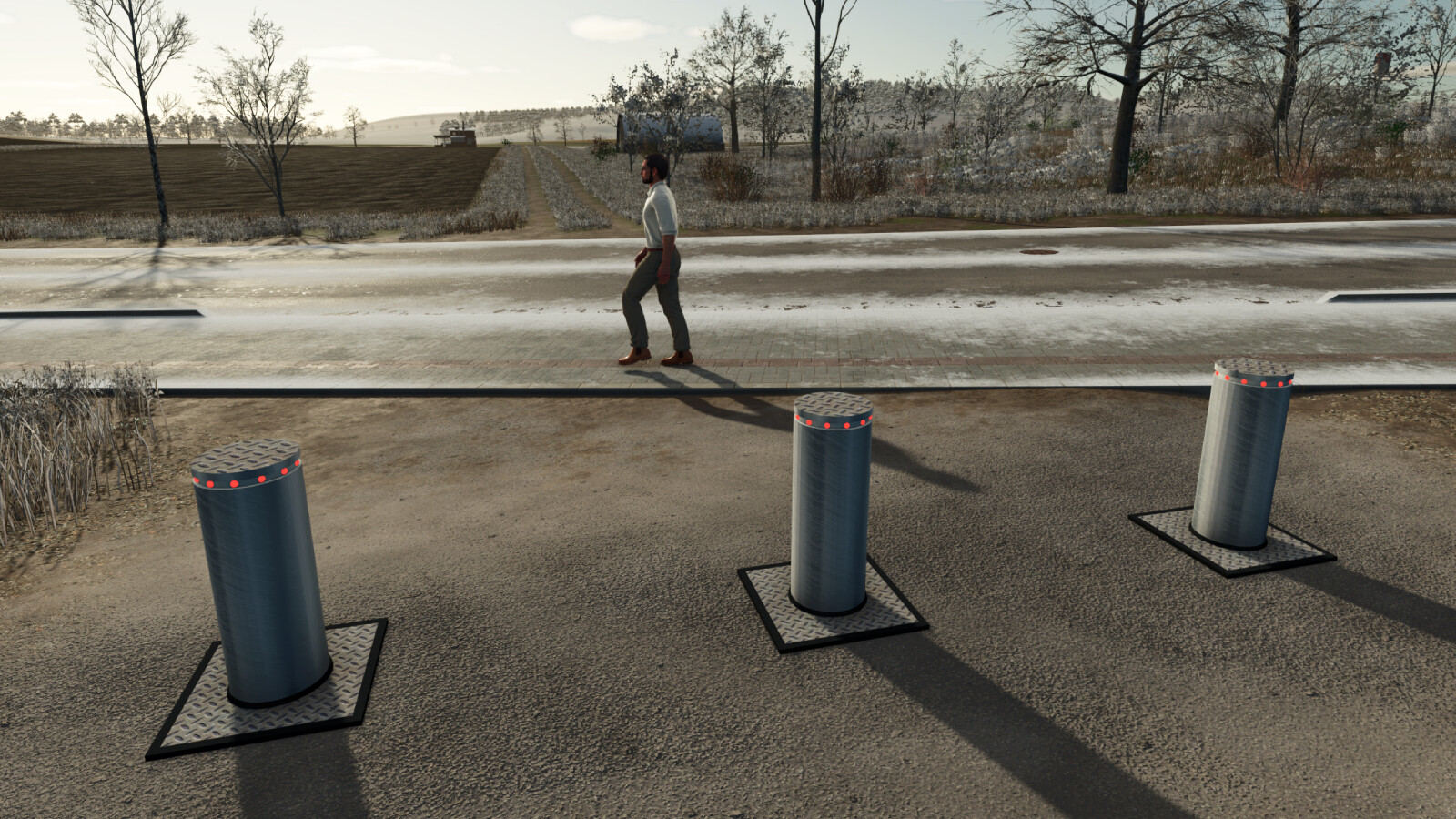 Hydraulic Bollards