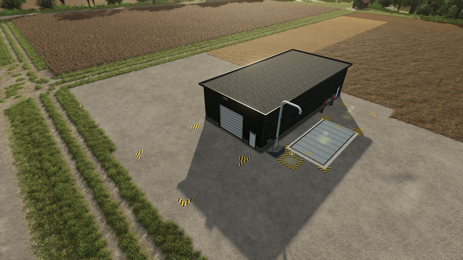 Corrugated Sheet Metal Warehouse