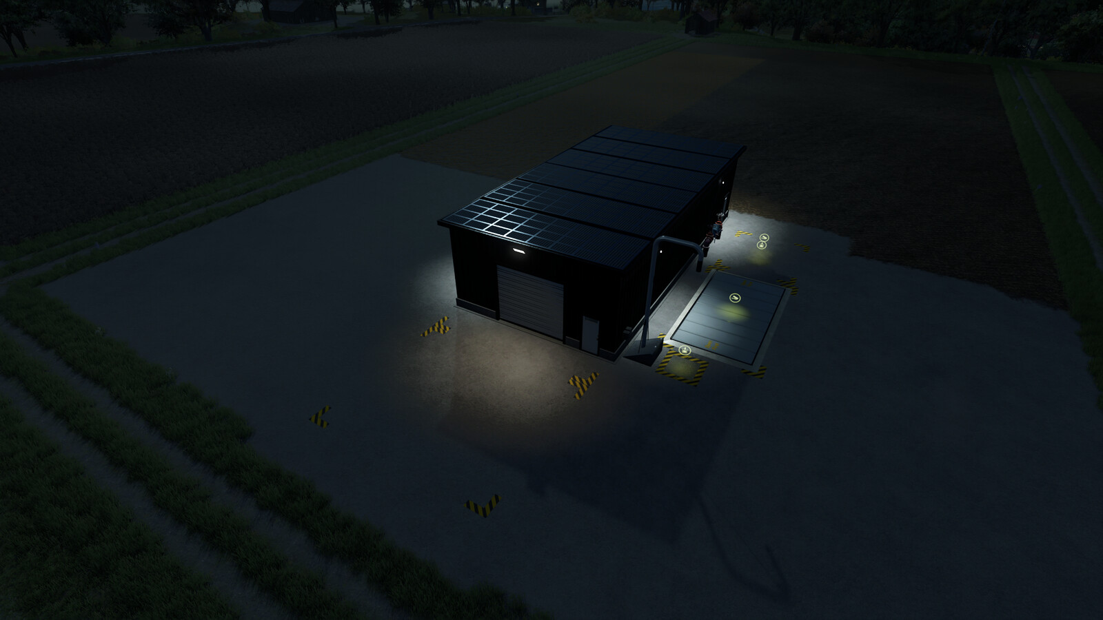 Corrugated Sheet Metal Warehouse