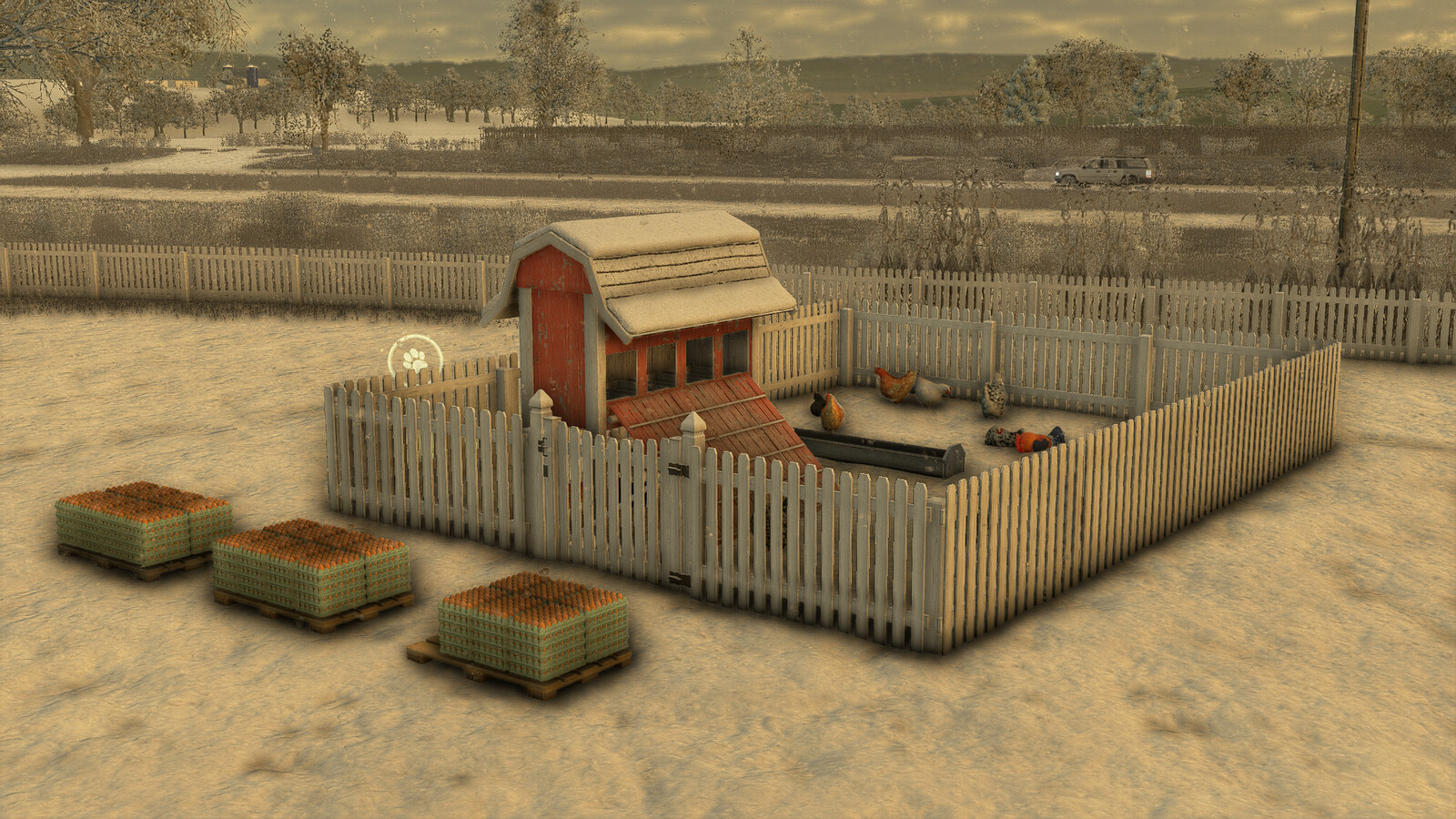 Old US Chicken Coop