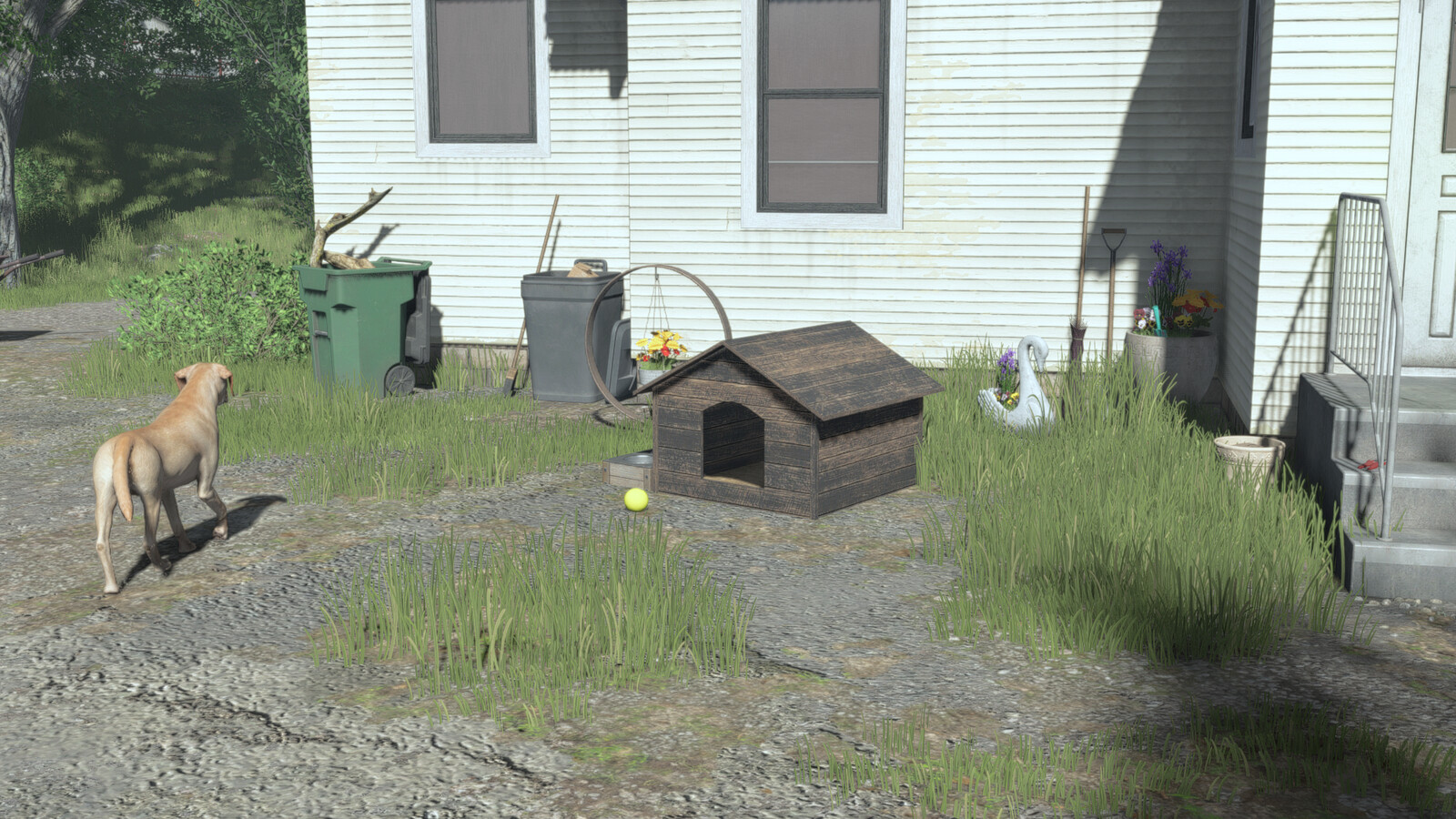 Wooden Dog House