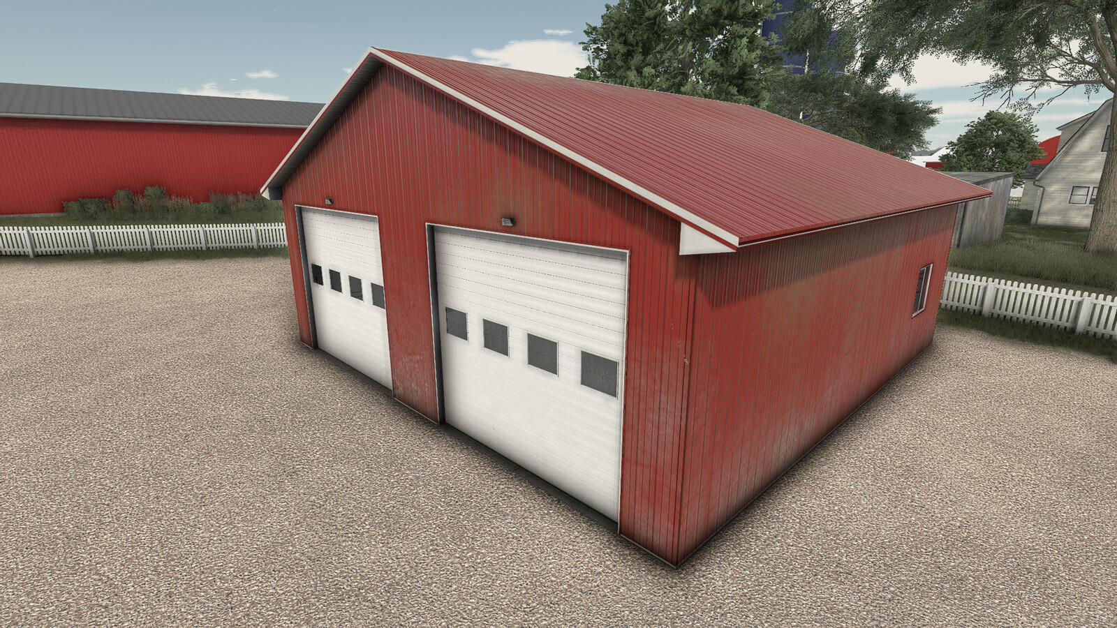 Garage With Tool Table
