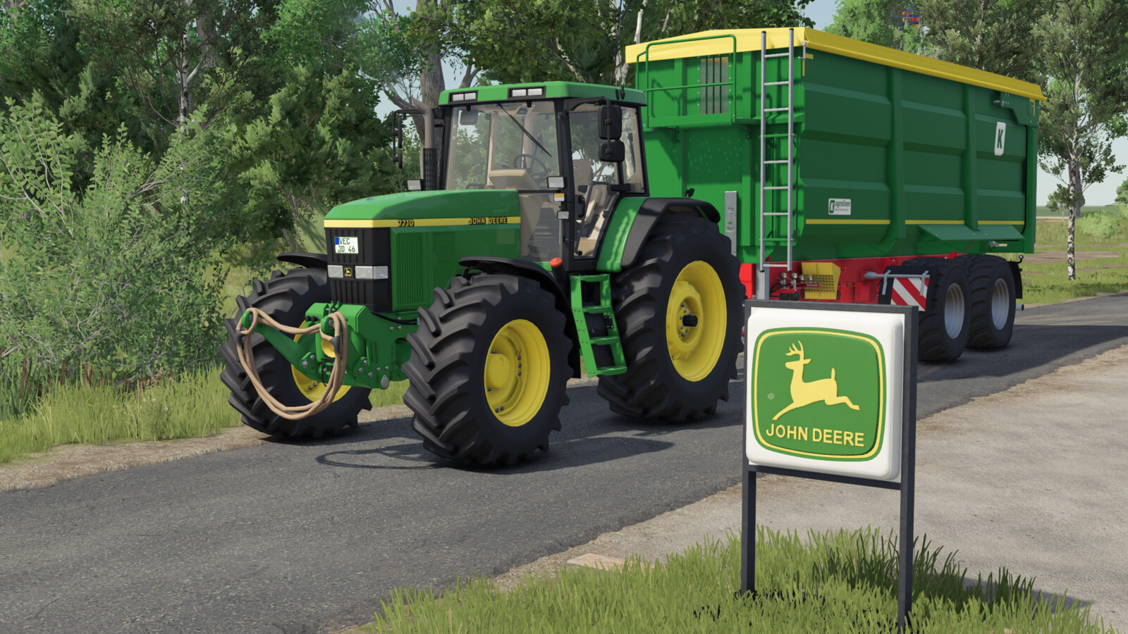 John Deere Neon Sign