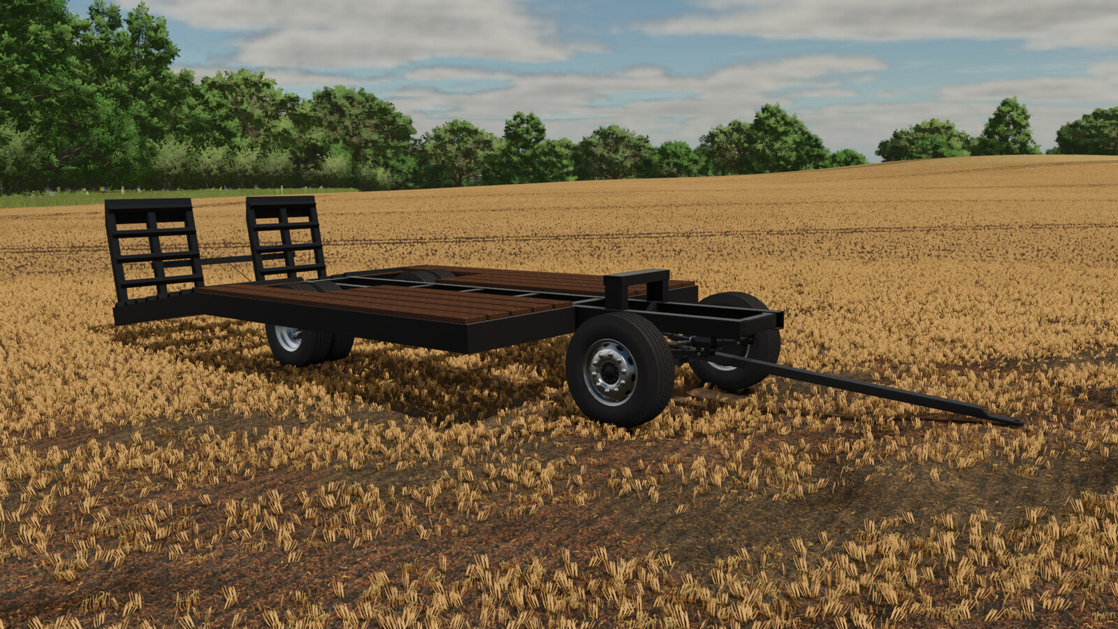 Agricultural Flatbed Trailer 10M