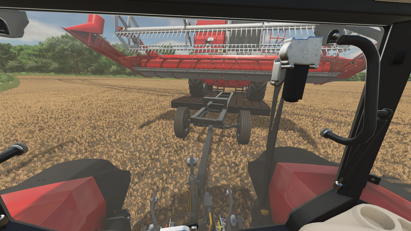 Agricultural Flatbed Trailer 10M