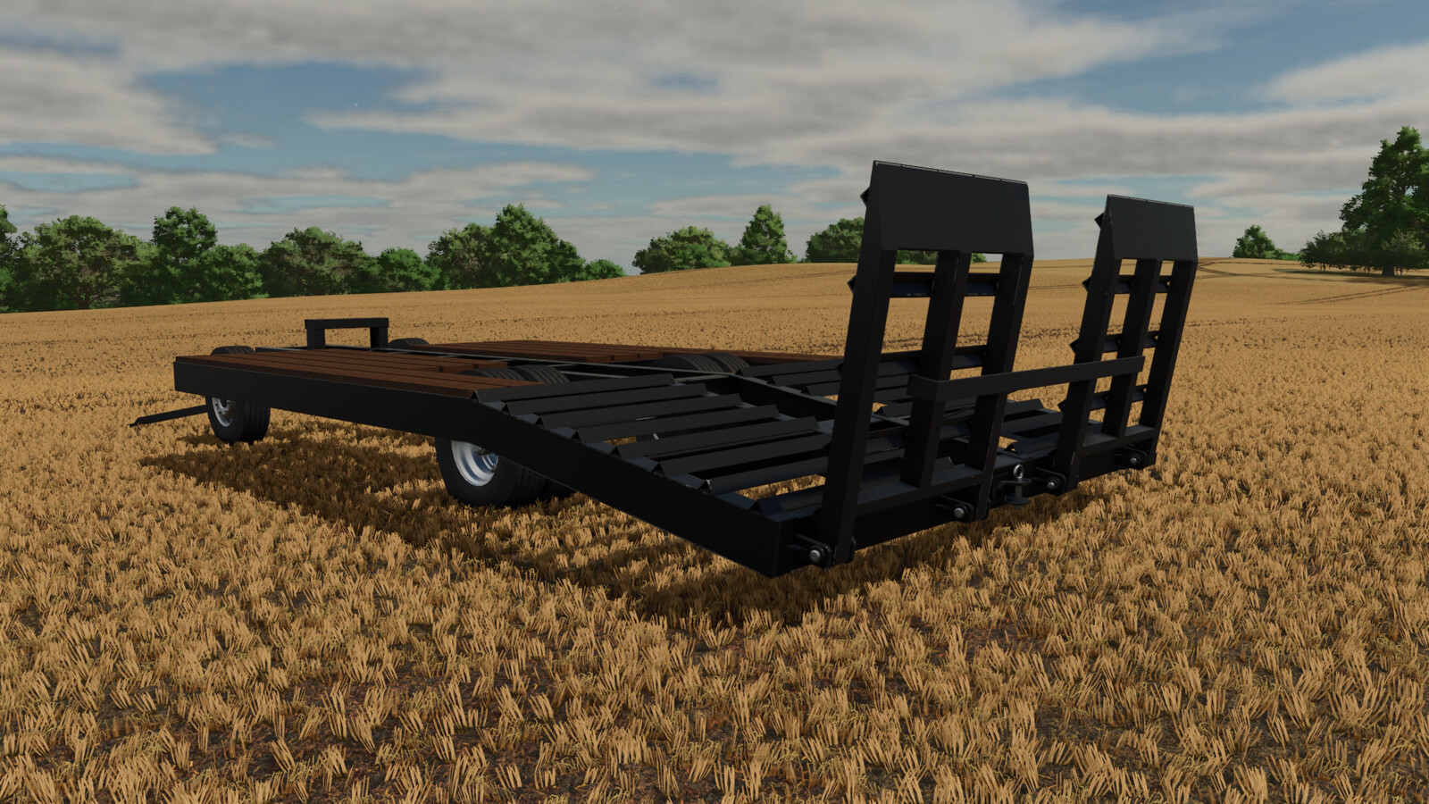 Agricultural Flatbed Trailer 10M