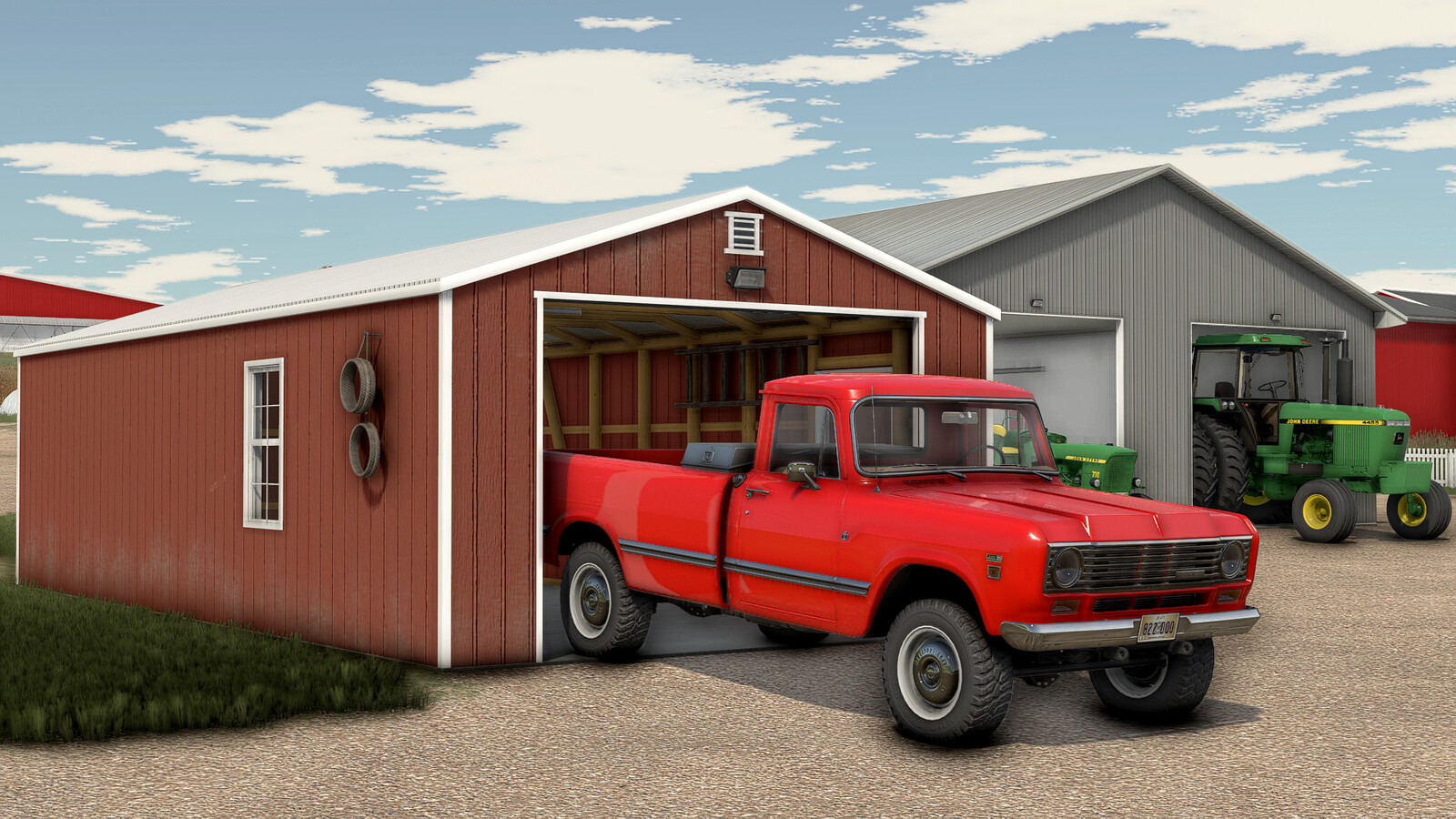 Small Garage With Workshop