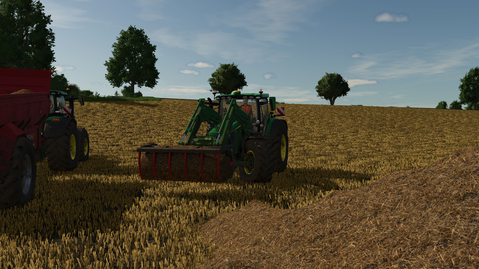 Excavator/Frontloader Manure Grab