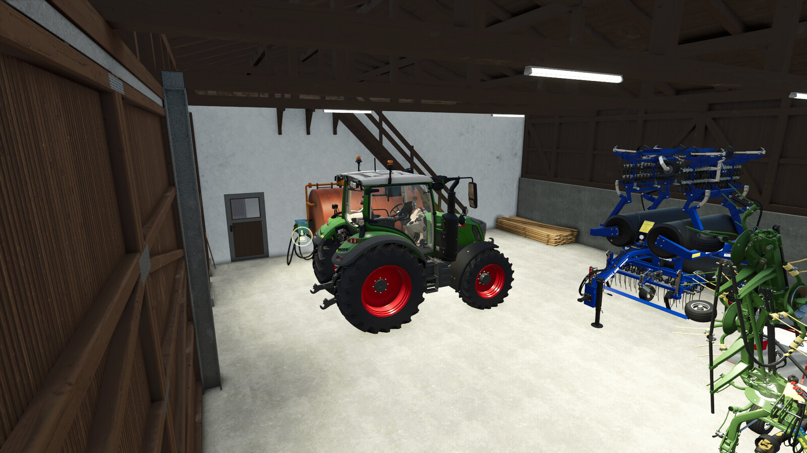Machine Hall With Workshop