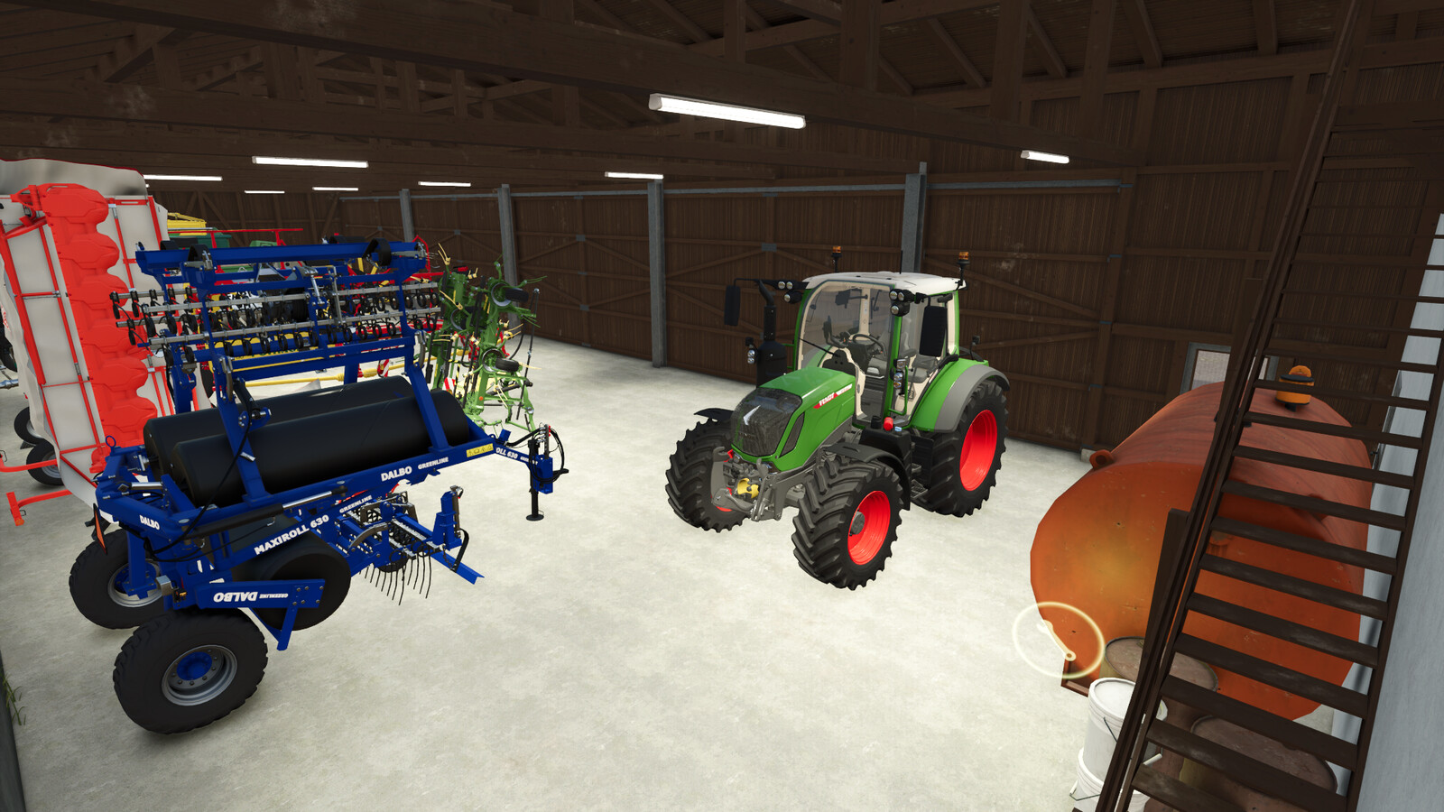 Machine Hall With Workshop