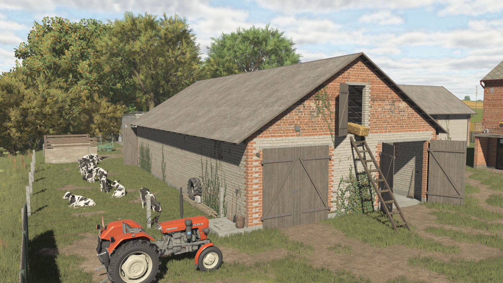 Polish Brick Cowshed