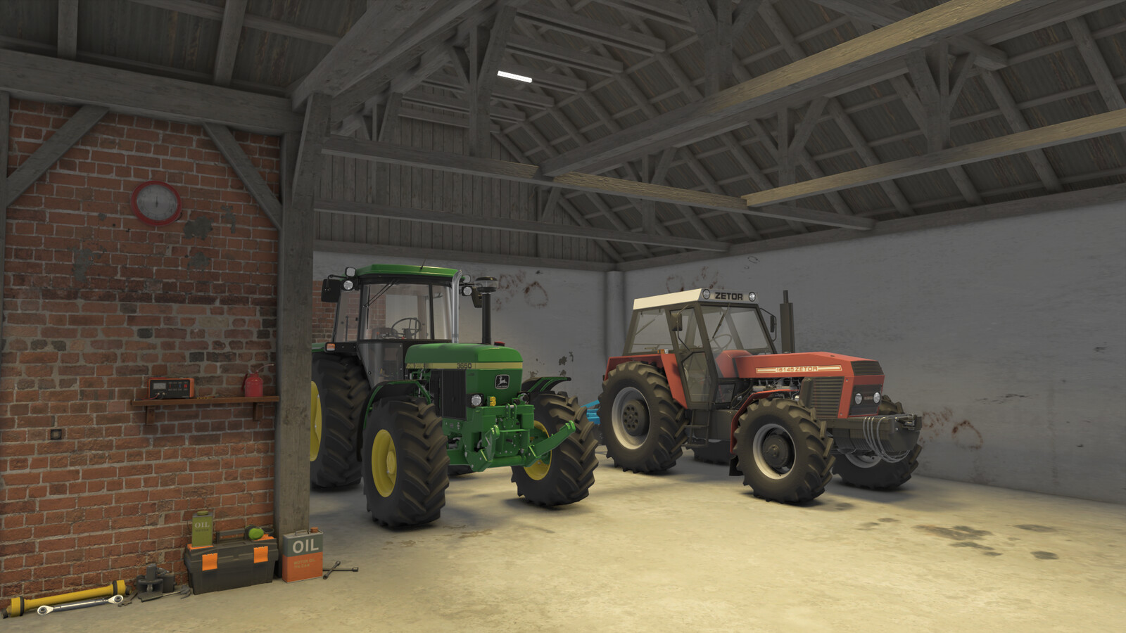 Garage For Machinery