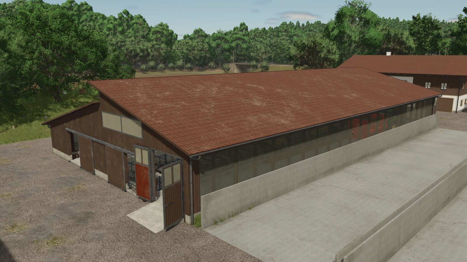 Medium Sized Cow Barn