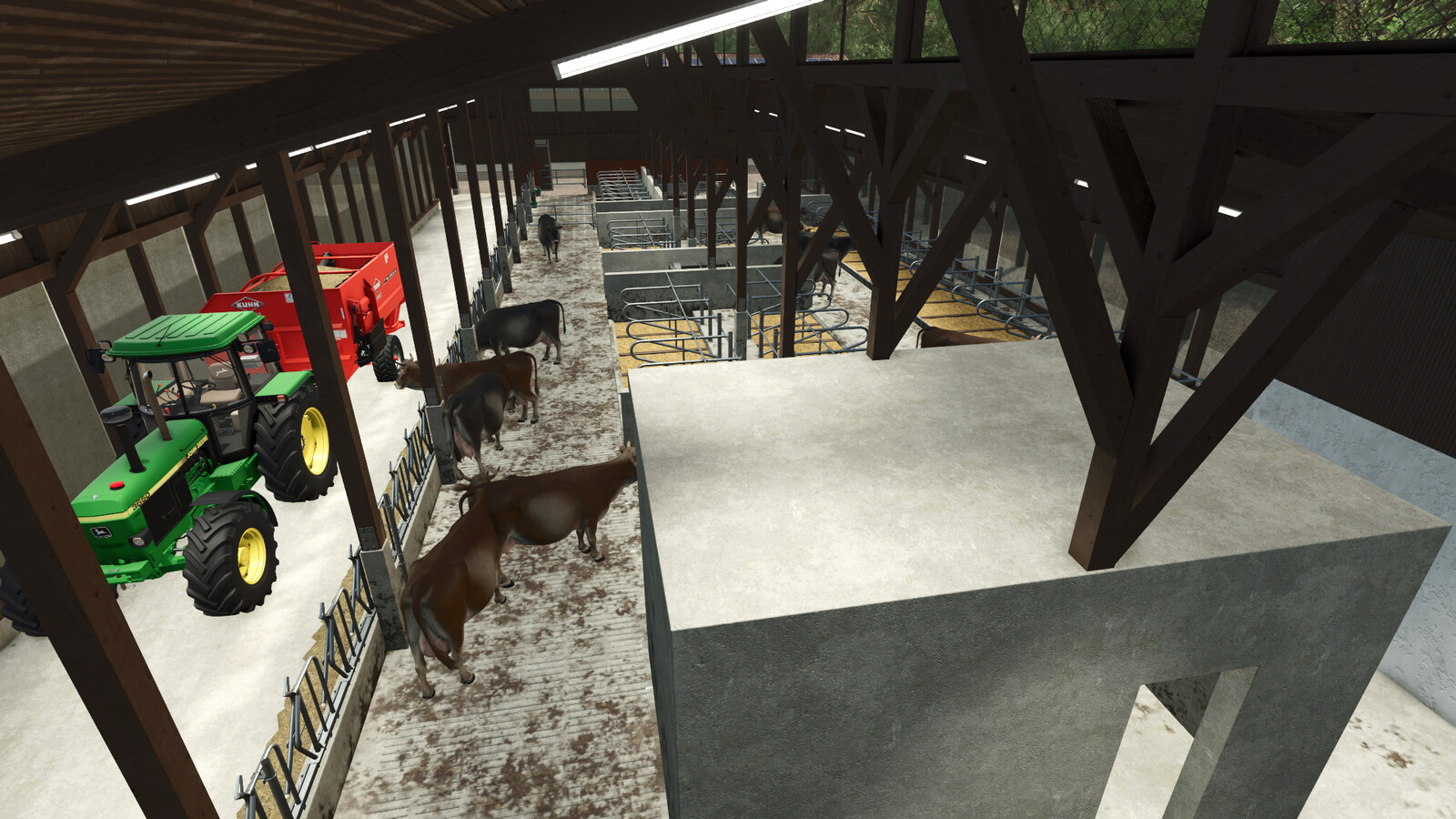 Medium Sized Cow Barn