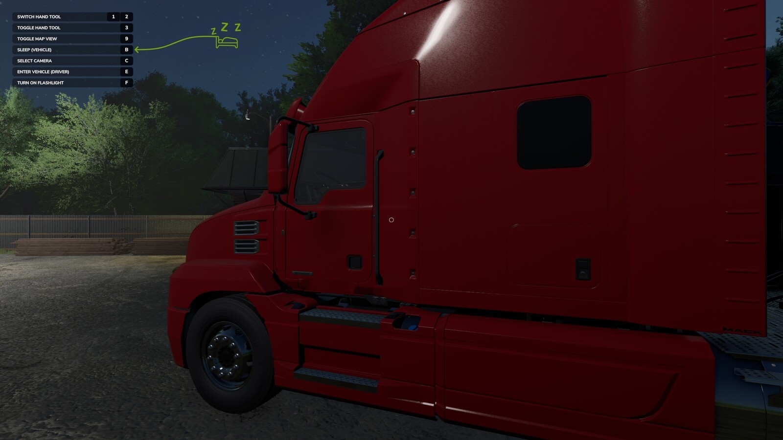 Vehicle Sleeper Cab