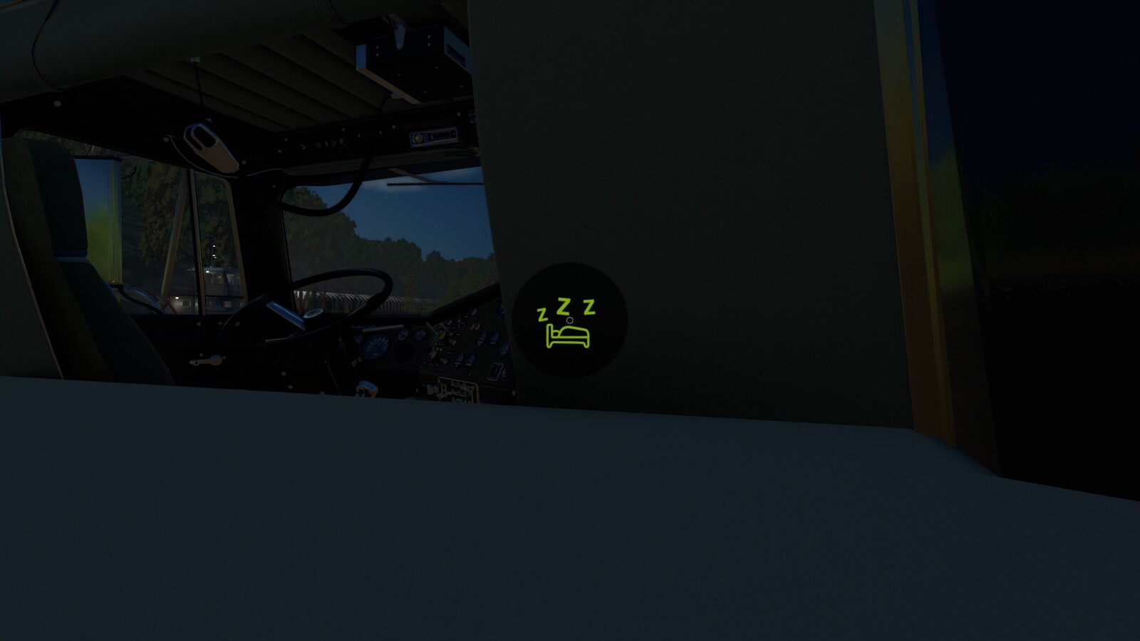 Vehicle Sleeper Cab