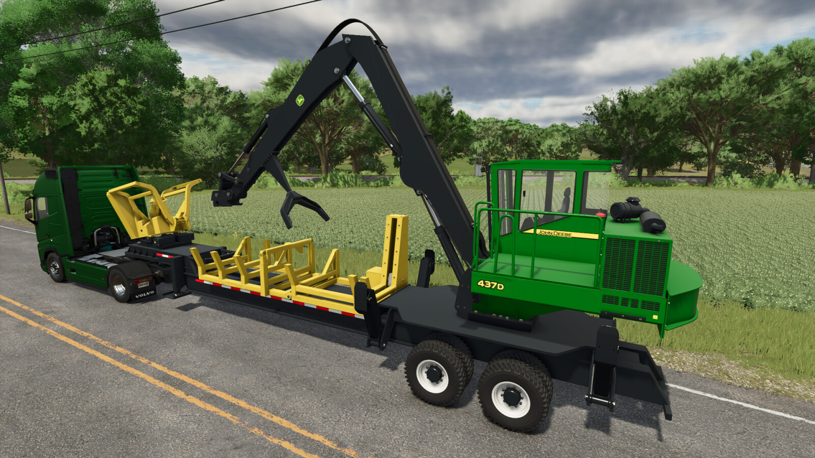 John Deere 437D